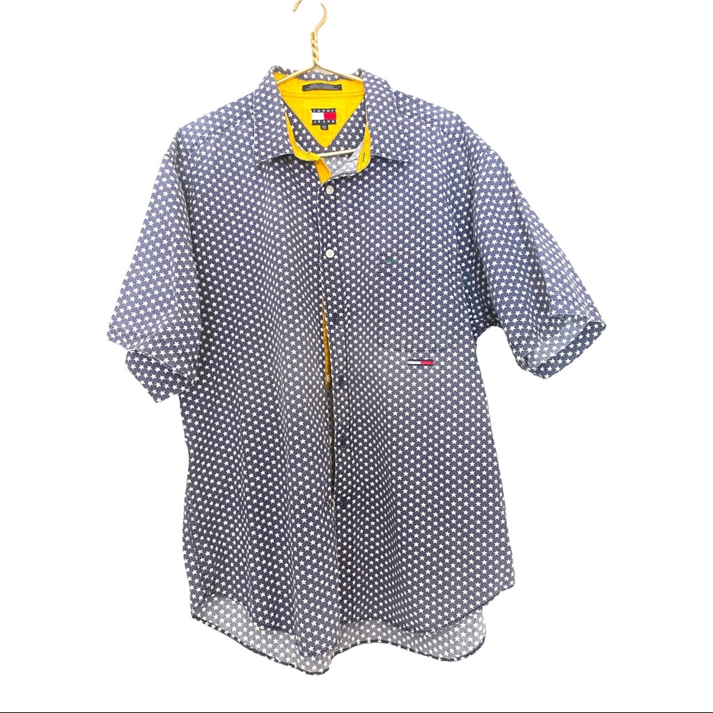 Tommy Hilfiger button-down shirt With A Beautiful Star  Pattern